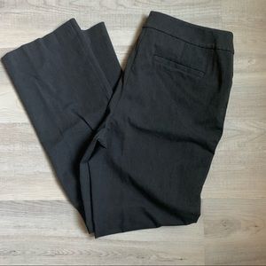 Chicos Trouser size 1, Charcoal Gray